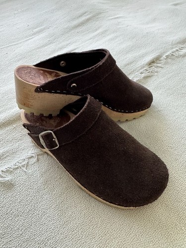 Kubi clogs vintage - vintage, brown