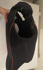 Used Size 10 Women’s Black Body Protector With Shoulder Protection Long