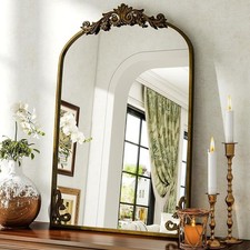 Vintage Arched Mirror Large