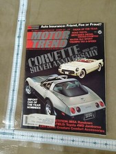 Motor Trend Magazine 1977 Rare