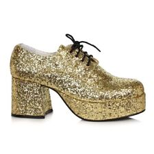 Gold Glitter Platform 1970s