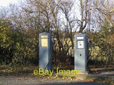 Photo 6x4 Old petrol pumps at