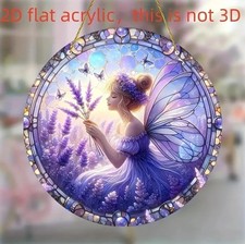 Purple woodland fairy - purple,