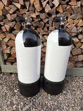 Faber 15 Litre 232 Bar Scuba Diving Tanks X 2