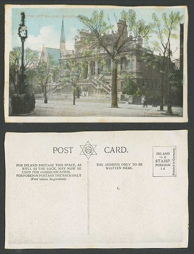 Bristol old colour - colour, postcard