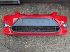 2008-2011 MK2 FORD FOCUS ZETEC S FACELIFT FRONT BUMPER & FOG LIGHTS COLORADO RED