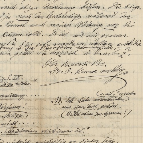 Letter otto henne rhyn - letter,
