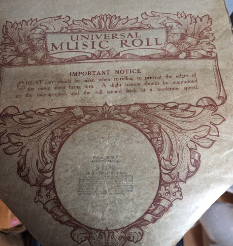 Vintage universal music - universal, roll