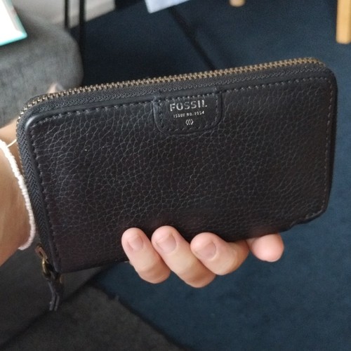 Fossil women black leather - women’s,