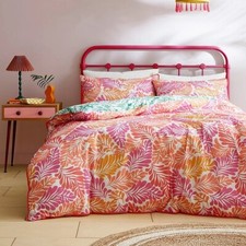 Appletree Pink Carmen Double Duvet Cover Set RRP 35.00 lot GD