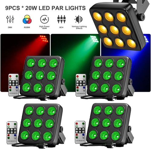 4pack 108w led rgbw wall - 108w,