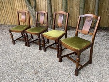 Vintage Ercol carved oak art