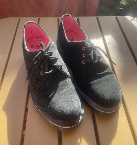 Martens emery black suede - dr.,