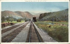 Rocky Mtns MT Montana C.M. &