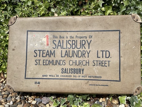 Vintage laundry box dry - box,