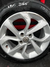 2015-19 VAUXHALL CORSA E 16" INCH 4 STUD 8 SPOKE ALLOY WHEEL 6.5JX16 ibc364