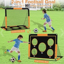 2-in-1 Football Goal for Kids