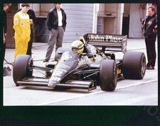 Ayrton Senna Lotus JPS French