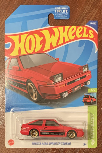 Hot wheels toyota - wheels, ae86