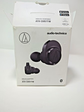Audio-Technica ATH-CKR7TW True Wireless Earbuds  aptX  15h Battery Black