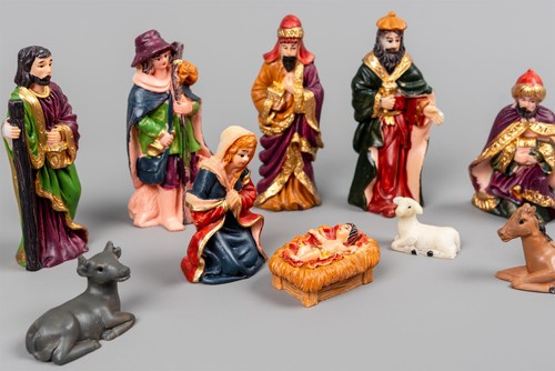 10pcs christmas nativity - 10pcs,