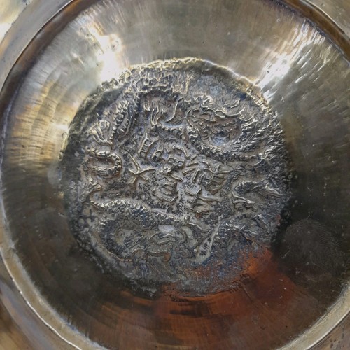 Antique chinese heavy brass - heavy,
