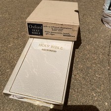 Oxford text bible white - oxford,