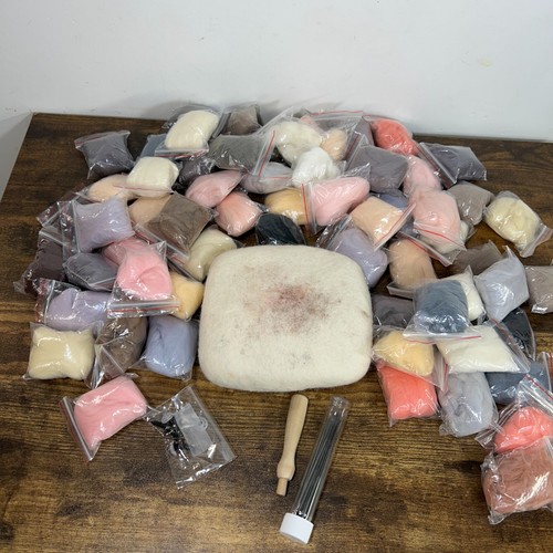 Crafting wool needle felting - crafting,