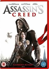 Assassin's Creed DVD (2017) Michael Fassbender - NEW SEALED - FREE P&P