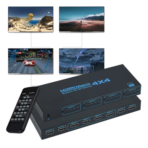Groza hdmi matrix switch 4x4 - groza,