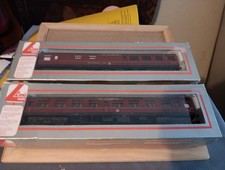 Two Lima BR Coaches Mark 1 Maroon Livery OO Scale