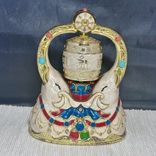 Tibetan buddha spinning - spinning, prayer