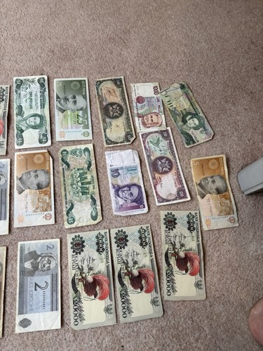 Mixed banknotes house - banknotes,