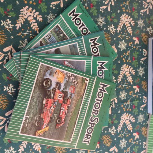 Motorsport magazine 1974 - motorsport,