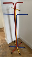 Vintage Retro Rigg Coat Stand Rack By Tord Bjorklund IKEA 1987 Primary Colours