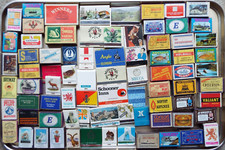 VINTAGE MIXED JOB LOT OF EMPTY MATCHBOXES & MATCHBOOKS - Approx. 75  ( Lot 3)