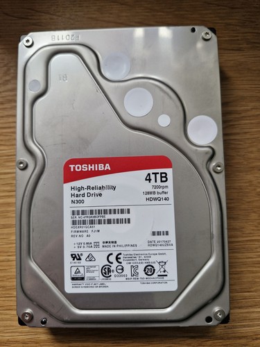 Toshiba n300 4tb - 4tb, nas
