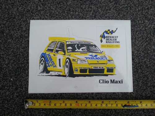 Renault clio maxi - 1995, rally