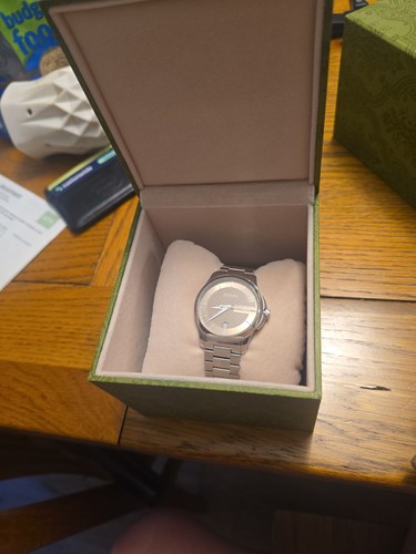 Gucci timeless watch brown - gucci,