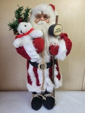 Flame Homeware 2ft Traditional Santa Plush Ornament 24cm