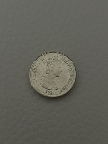 Gibraltar one pound - one, coin