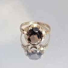 9ct Yellow Gold Large Oval