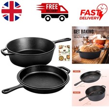26CM Pre-Seasoned Cast Iron