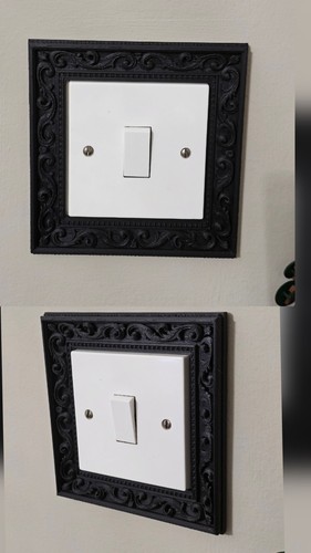 Two victorian ornate - ornate, style