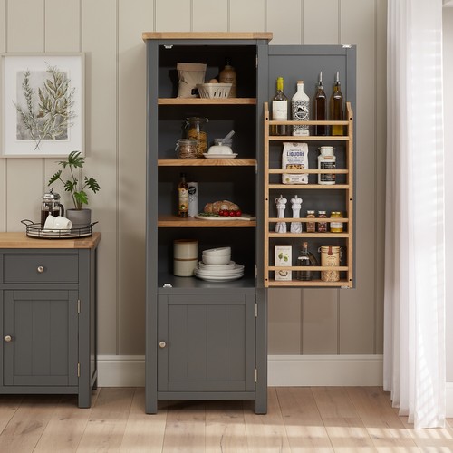 Pantry cupboard marbury slate - pantry,
