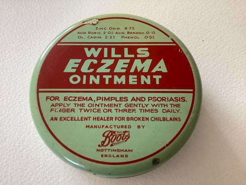 Vintage wills ointment tin - vintage,