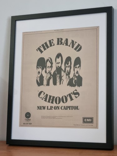 The band original framed promo - the,