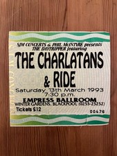 THE CHARLATANS & RIDE 1993