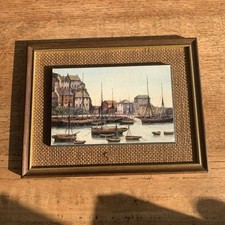 Vintage Retro Kevin Platt Prints-  Hessian Background