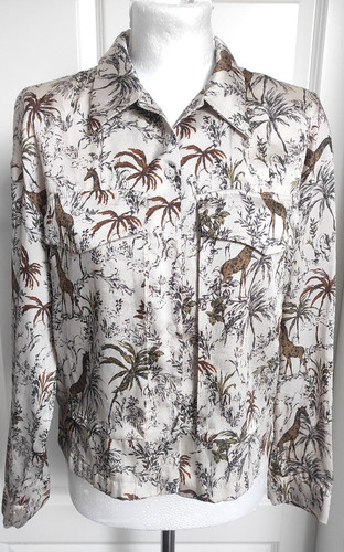 Zara safari giraffe print - zara,
